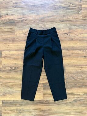Black Loft Trousers
